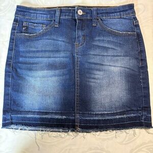 KanCan Blue Denim Mini Skirt NWOT